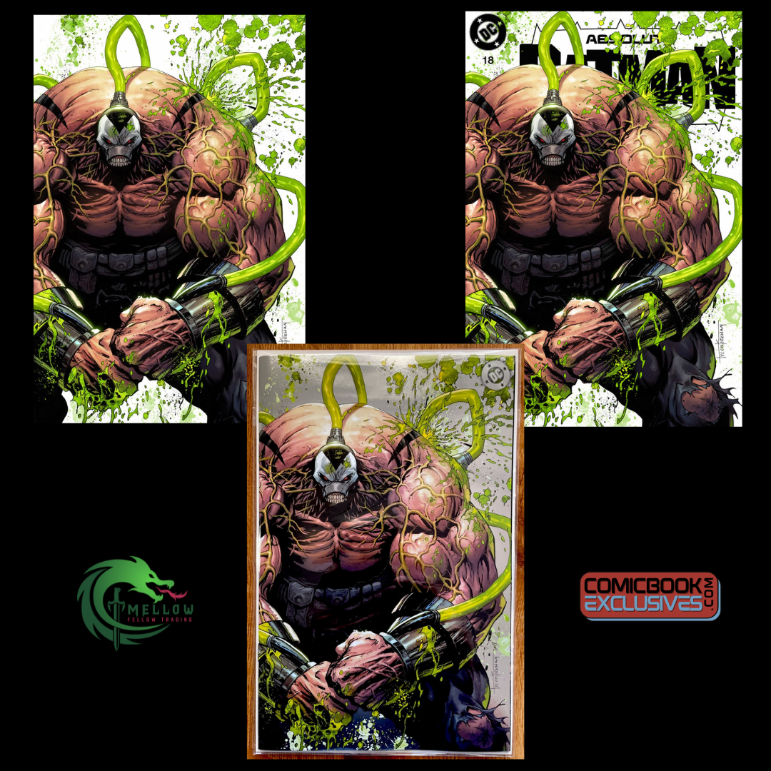 Absolute Batman #18 Tyler Kirkham BANE battle damage VIRGIN TRADE
