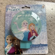 Disney Frozen LED Night Light with Rotary Shade NEW Nightlight Anna and Elsa
