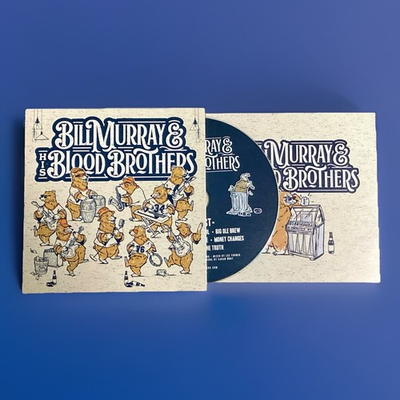 #ad #ad Bill Murray and His Blood Brothers CD guitarists Mike Zito and Albert Castiglia $45.00