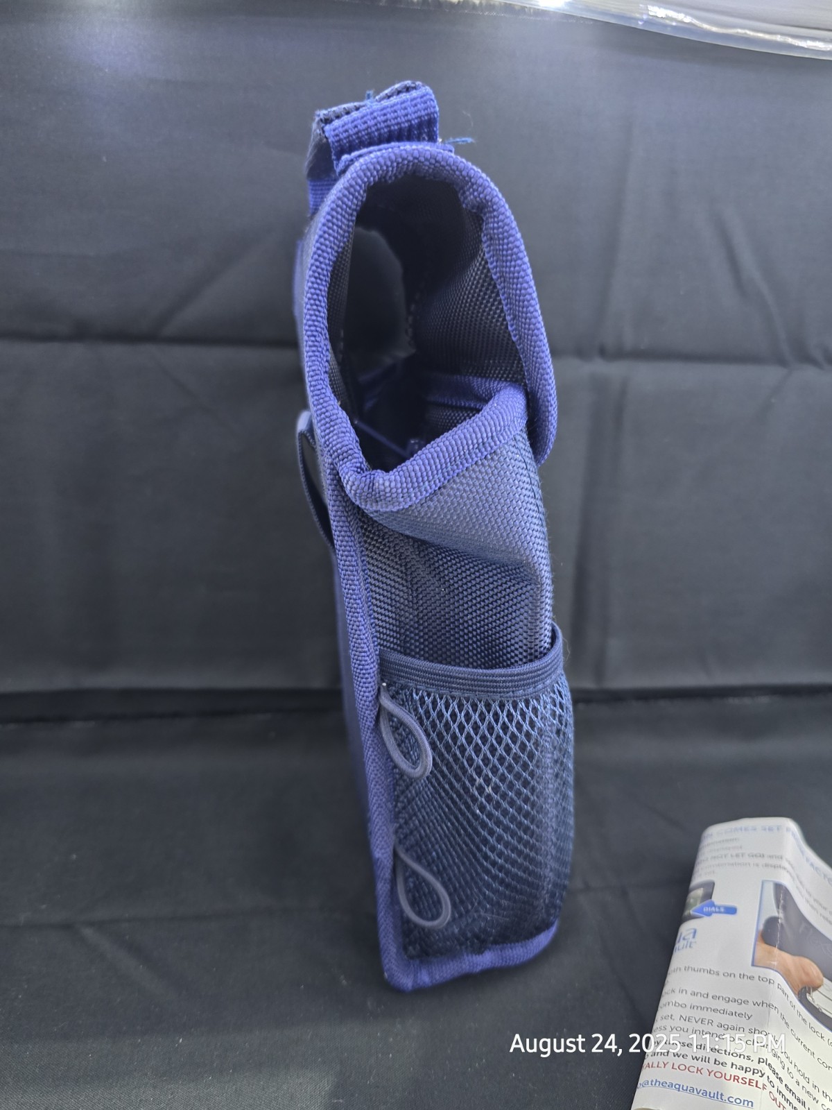 NEW FlexSafe Aqua Vault AntiTheft Portable Safe Slash Resistant Combination Lock