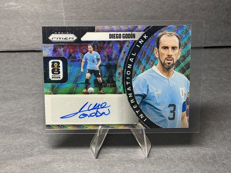 2026 Panini Prizm FIFA World Cup Diego Godin International Ink Wave Auto #II