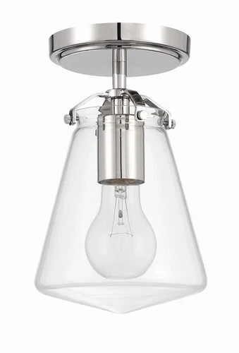 Crystorama Lighting Group VSS-7002_CEILING Voss 6"W Semi-Flush - Nickel - Picture 11 of 12