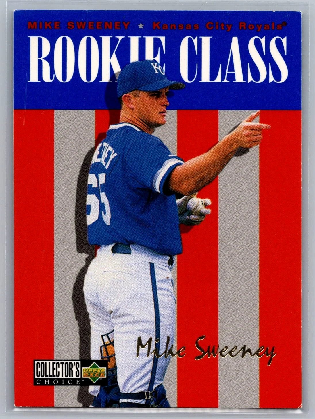 Mike Sweeney trading card
