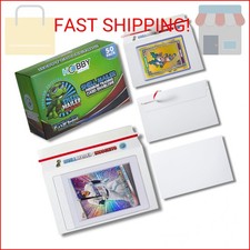50 Pack Shell Mailer Incognito Trading Card Envelopes by Hobby Armor, 7" x 4.35"