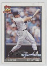 1991 Topps Jim Leyritz #202 10r3