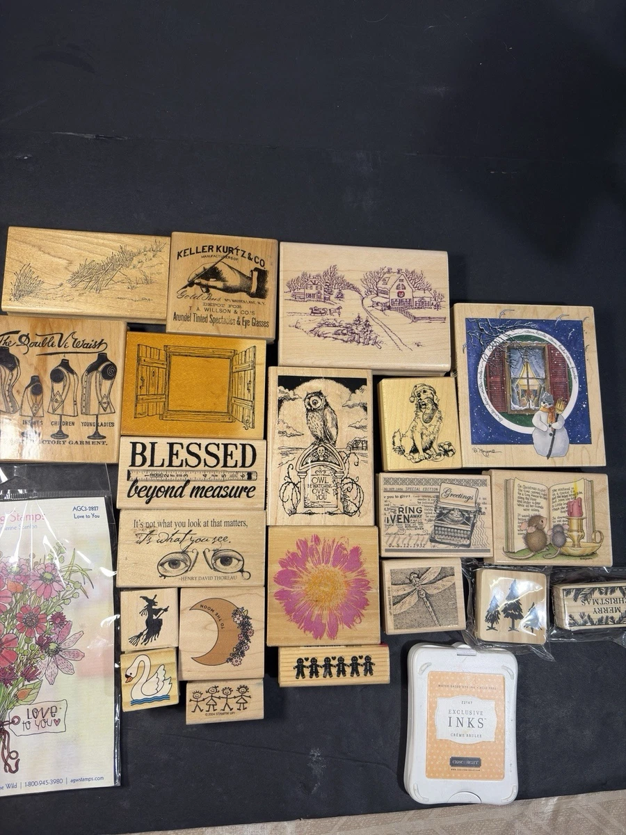 未使用　スタンピンアップ　カミングホーム＆ホームトゥゲザーダイ Stampendous Mixed Themes Rubber Craft Stamps for sale | eBay