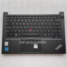 New palmrest No-BT keyboard for lenovo Thinkpad E14 Gen2 US 5M10Z27261 black