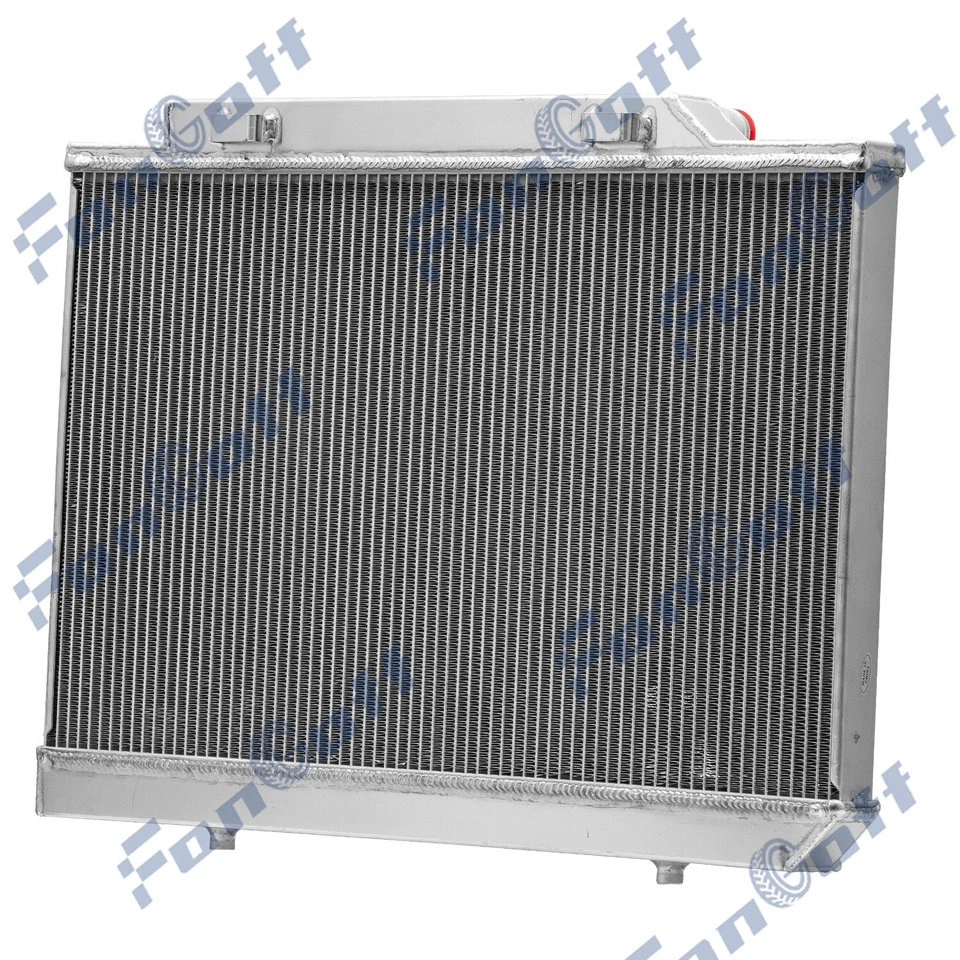 Radiador de 3 filas para Mercedes-Benz 300SDL 1986-1987 90-91 350SDL 1991 350SD AT Foto 4 de 4