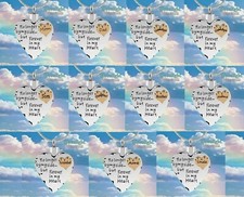 New Forever In My Heart Family Cremation Urn Keepsake Ashes Memorial Necklace