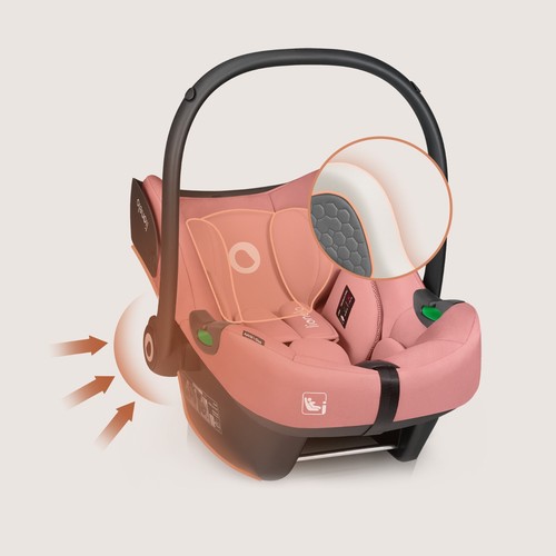 Baby Autositz 40-87 cm LIONELO ASTRID i-Size Babyschale Gruppe 0+ bis: 16,00 kg - Bild 9 von 15