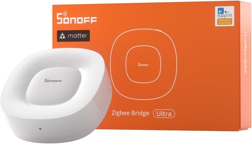 SONOFF ZigBee Gateway, Zigbee Bridge Ultra -Matter Hub Wired Ethernet Connection