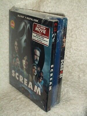 Scream 6-Movie Collection (Blu-ray, 2022, 7-Disc) Jenna Ortega