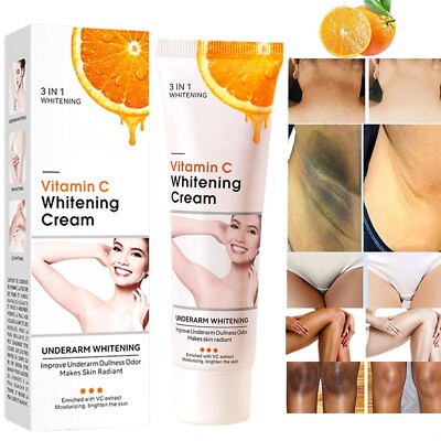 Blanqueador Aclarador De La Piel La Mejor Crema Blanqueadora Cuello Axilas Codos