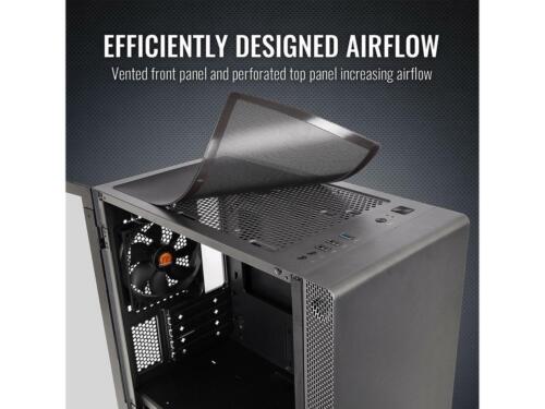 Thermaltake S100 Tempered Glass Black Edition Micro-ATX Mini-Tower Computer Case - Bild 11 von 12