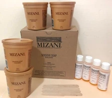 (New Packaging) Mizani Sensitive Scalp Relaxer 4 Application Kit