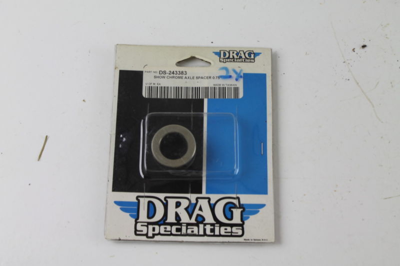のの Harley Davidson Drag Specialties Show Chrome Axle Spacer
