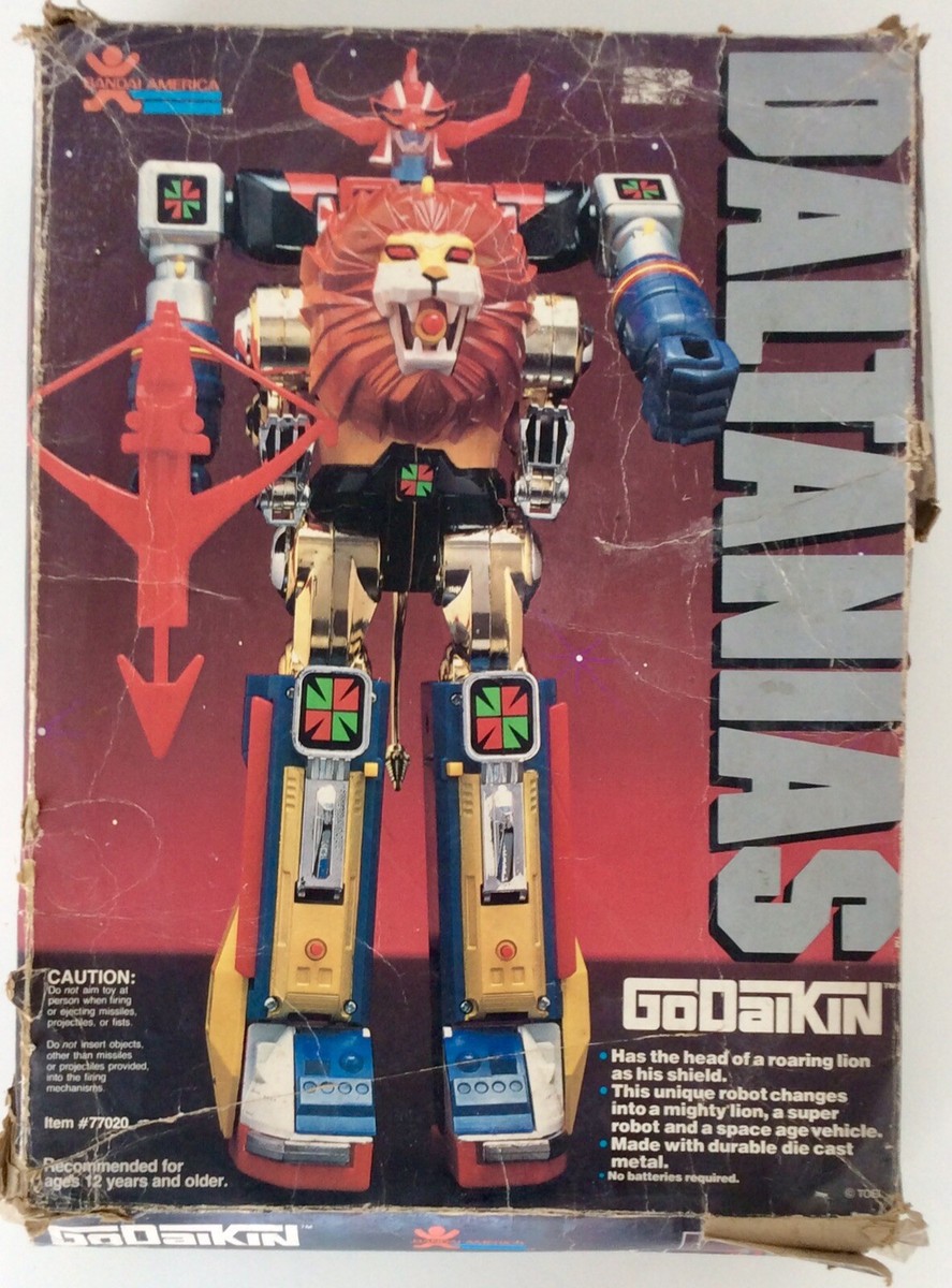 BANDAI GODAIKIN DALTANIAS # 77020 + BOX ROBOT 1982 JAPAN | eBay 