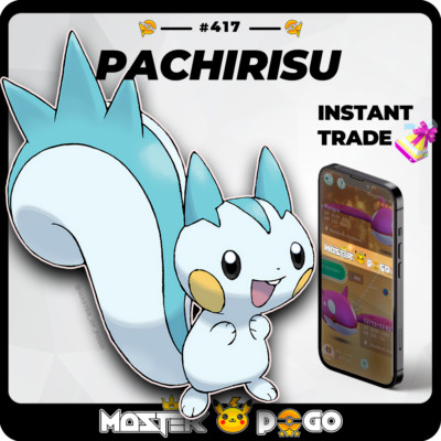   PACHIRISU - Pokémon GO |   DEX #417 |  ️ Instant Trade   REGIONAL