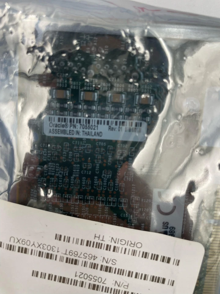 ORACLE 7055021 X4447A-Z PCI-E Quad Gigabit Ethernet UTP Tool - Image 4 of 4