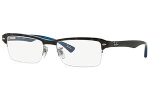 ray ban half frame glasses