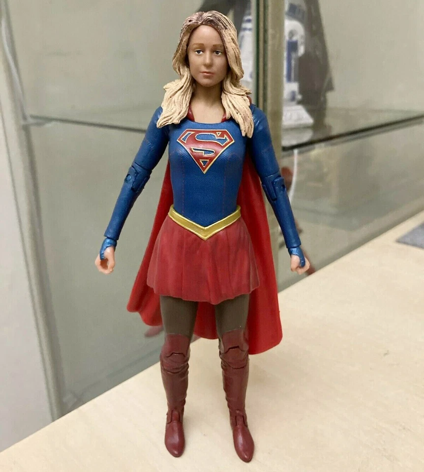 DC Collectibles CW Supergirl Melissa Benoist TV Custom action Figure 7” loose - Image 2 of 4