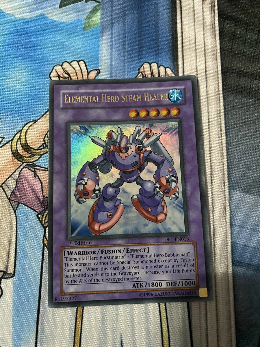 Yu-Gi-Oh! Carta Elemental Hero Steam Healer (DP1-EN013) | Duelist Pack 1 Jaden Yuki