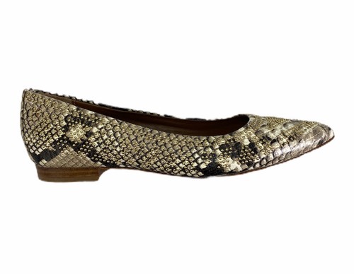 Donald J Pliner ADORESP Leather Python metal studs Pointed Toe Womens Sz Us 5.5M - Picture 9 of 12