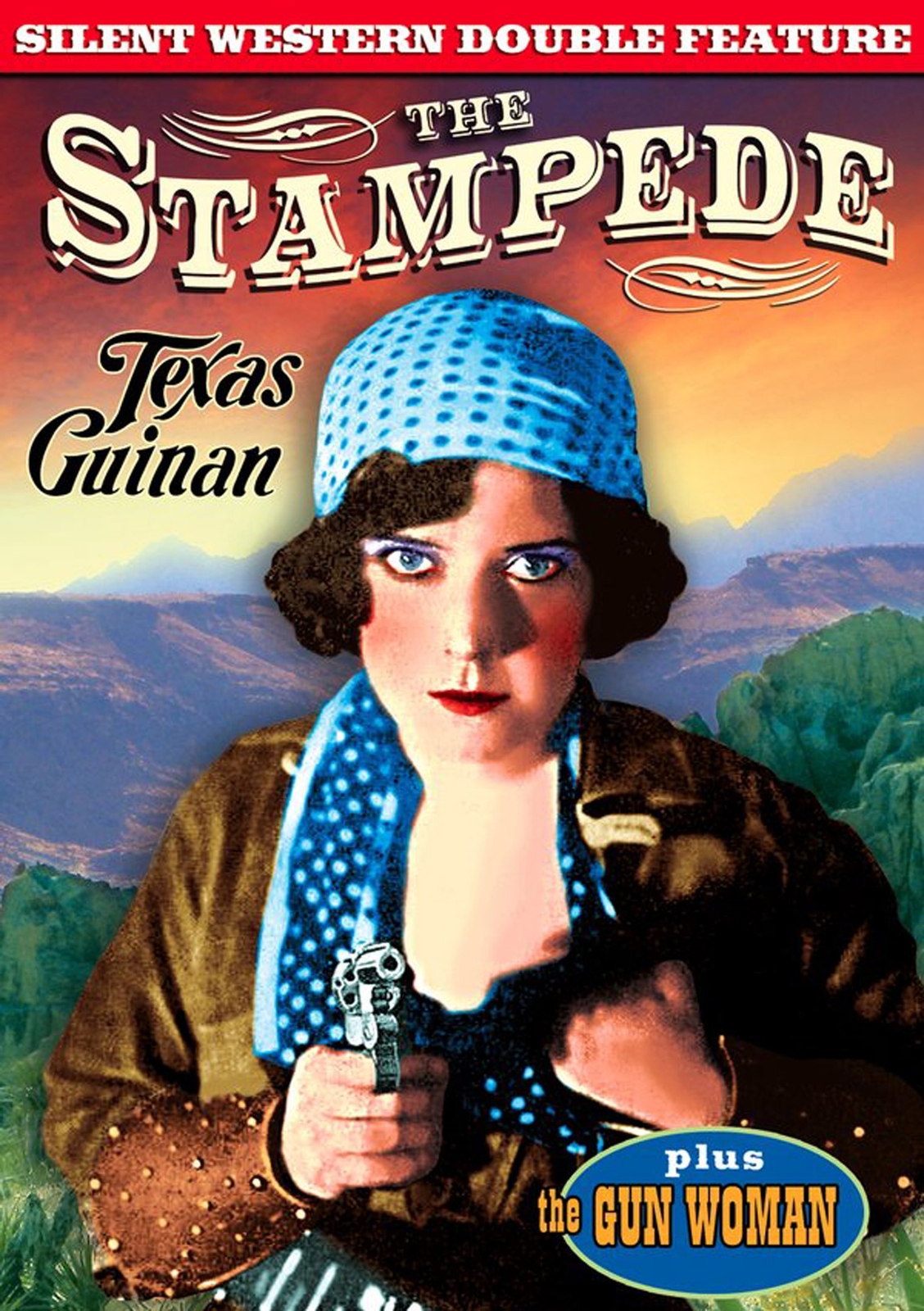 Texas Guinan Double Feature: Stampede (1921)(Silent) / The Gun Woman (1918 (DVD)