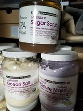 64 FL.OZ  B2 - 100 Nature Organic SPA TREATMENT VARIOUS SCENTS 