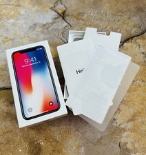 Apple iPhone X Space Gray 256GB - EMPTY BOX ONLY No phone included