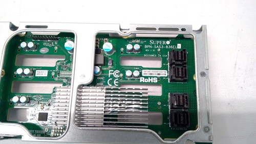 BPN-SAS3-836EL1 Supermicro 3U 16-port 12Gbps SAS SATA Backplane - Picture 3 of 3