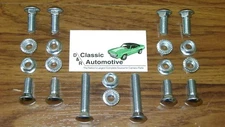 Camaro 68 Bumper Bolts OE Style 20pc Kit w/ Nuts Front Rear *In Stock* bolt