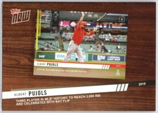2020 Topps #TNR-3 Albert Pujols Topps Now Review 2019 Los Angeles Angels