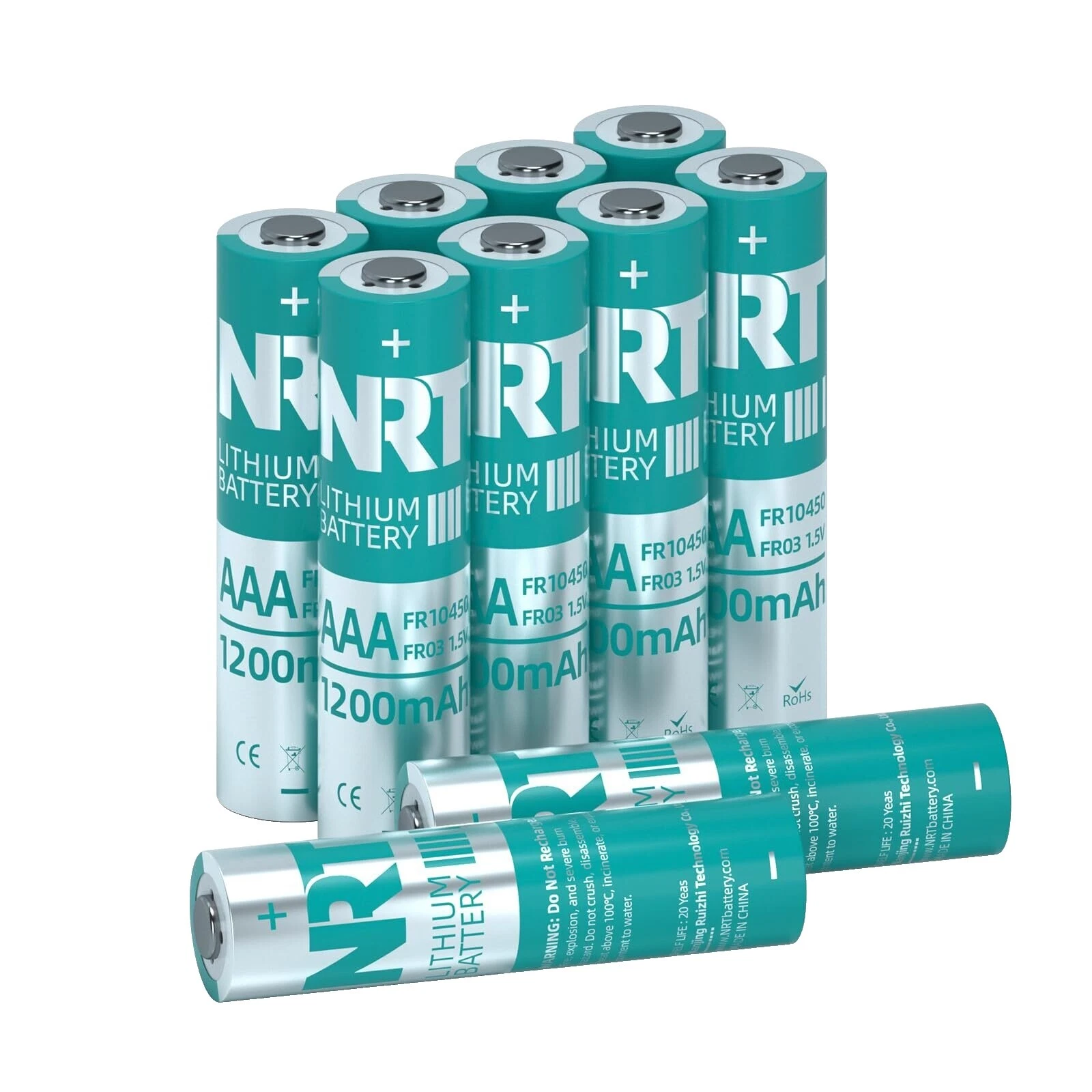 Rechargeable Batteries 1.5 V 12 Ah Amp Hours