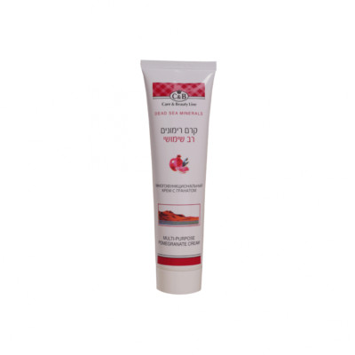 Multi- Purpose Cream  Pomegranate Body Vitamins by Dead Sea Minerals C&B 100ml
