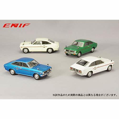 ENIF 1/43 NISSAN DATSUN SUNNY COUPE 1200 GX5 1972 Green ENIF0050 w