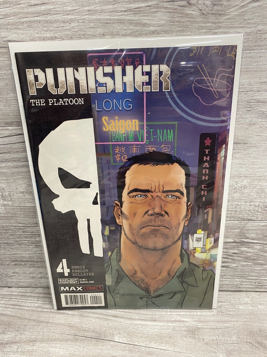 MAX Comics Punisher The Platoon Marvel Comics #4 Modern Age 2017