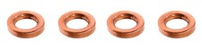 Tdi Fuel Injector Seal Copper Lower X4 D P H Nozzle Gasket Washer For Vw 96-06