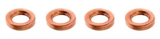TDI Fuel Injector Seal Copper Lower x4 D P H nozzle gasket washer For VW 96-06