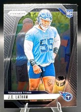 2024 Panini Prizm J.C. Latham #334 RC Titans