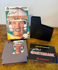 NES Sports Game Bundle | CIB | John Elway | MLB Baseball | NFL Football | Tested