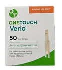 One Touch VERIO Test Strips 50ct -- CLEARANCE! SHORT DATE! EXP 09/30/2026