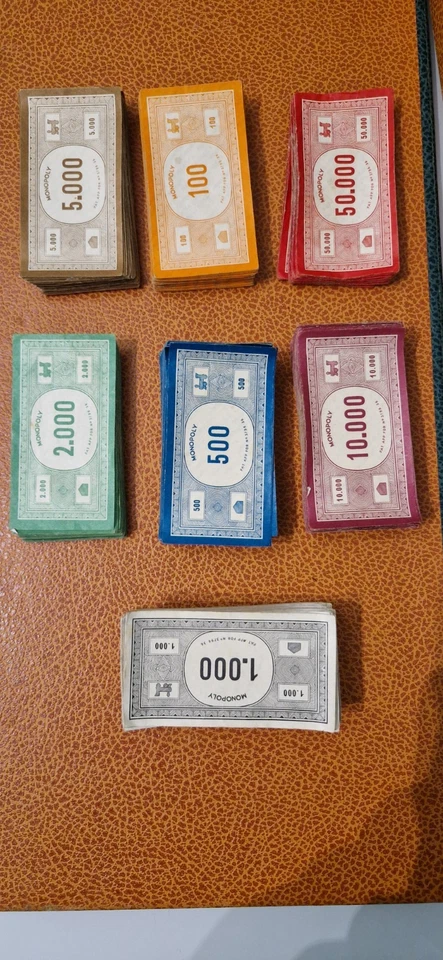  MONOPOLY MIRO COMPANY Paris Edition from 1935-1961  leather box Rare - Bild 4 von 4