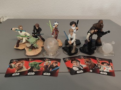 Disney Infinity Star wars 8 Figuren  Sammlungsauflösung + 2 Welten