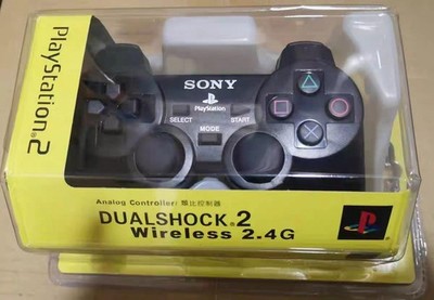 1PCS, NEW-Wireless Controller for Playstation 2 PS2-Black