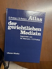 Atlas der Gerichtlichen Medizin Otto Prokop Radam RARITÄT Neuwertiger Zustand