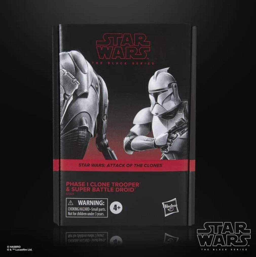 STAR WARS - C-3PO Battle Droid Body & Super Battle Droid - Black Serie : : Figurita Hasbro La Guerra De Las Galaxias