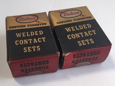 VTG NOS VULCAN Welded Tungsten CONTACT SETS 2 BOXES PF3610 & PM51