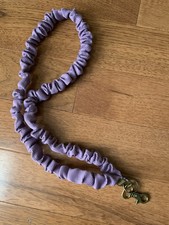 Scrunchie Purple Lanyard holds ID Card Keys Teachers Office Working Professional