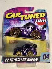 Car Tuned 22 Toyota Gr Supra Gold Wheels